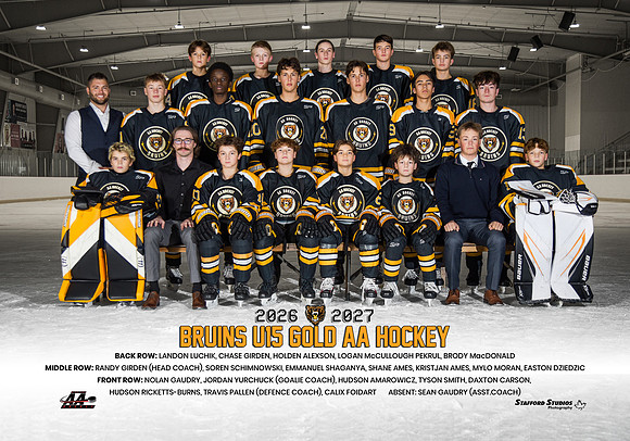 BruinsU15Gold_team